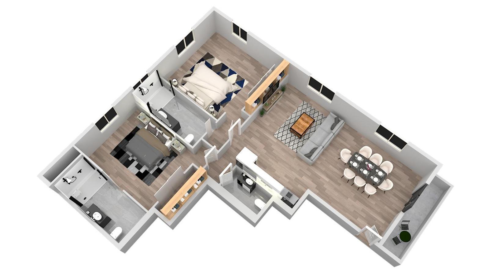 Superbe, T3 Spacieux 78 M2, Neuf, Parking, Balcon Gerde Exteriör bild